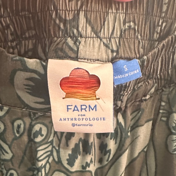 Farm Rio Green Pants - Picture 3 of 3